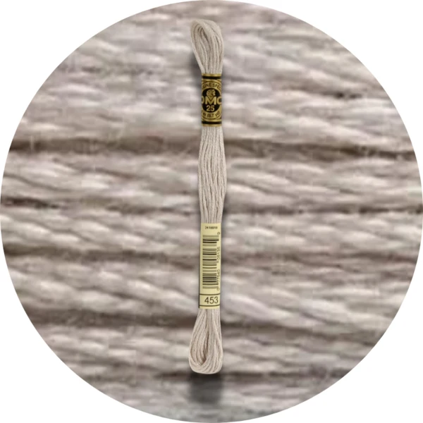 DMC Mouliné Spécial 25 Broderigarn, Ensfarvet, Neutrale nuancer